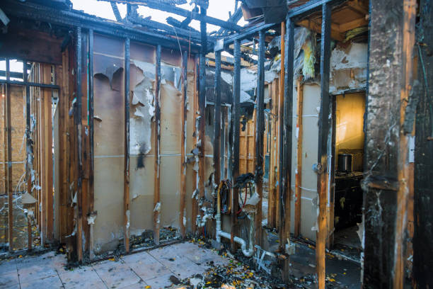 Professional Soot Cleanup technician working in Allentown, PA